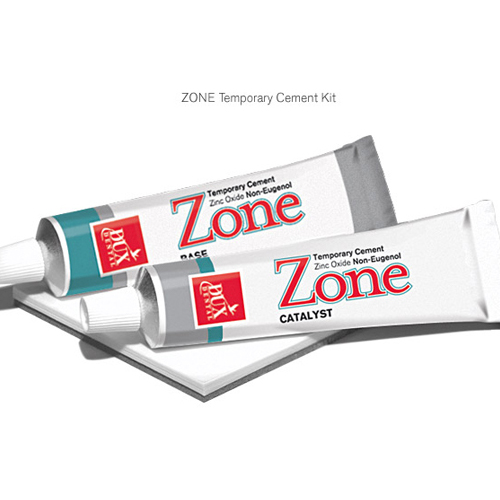 Cemento provvisorio Zone Kit di due tubetti (base 20 g / catalizzatore 30 g)