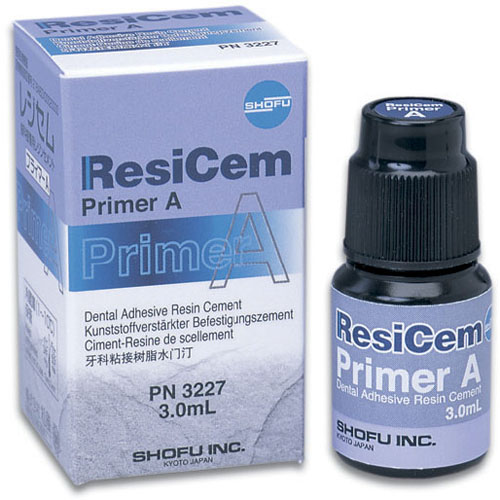 Cemento Resinoso Dual RESICEM PRIMER A 3 ml
