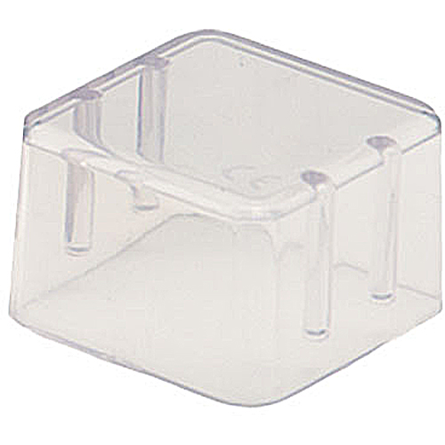 Coperchio Plastica Trasparente - Porta frese Magnetico 8 strumenti, altezza standard, 1 pz.
