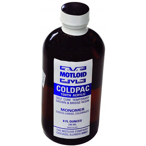 Coldpac Resina Provvisori - Liquido 240 ml