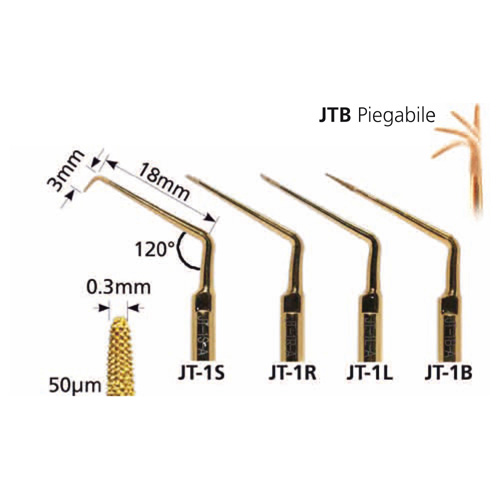 Punte a ultrasuoni Chirurgia apicale JETIP APICO JT-1 Series KIT 5 punte (USA)