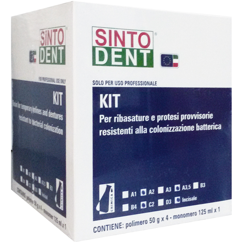 Resina per provvisori Sintodent Bianca Starter Kit