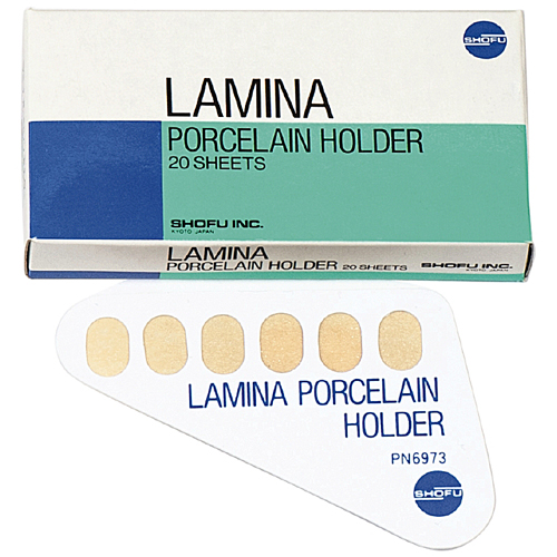 Ceramica per faccette Lamina - Porcelain Holder - sostegni  faccette, 100 pz.