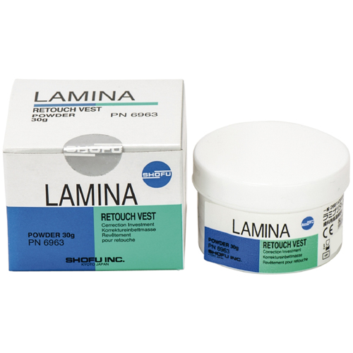Ceramica per faccette LAMINA - Refrattario Correzioni Retouch Vest - Polvere 30 g 