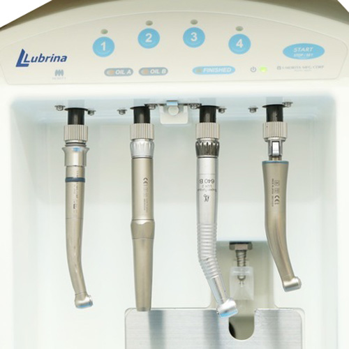 Lubrina - Pulitrice ad aria compressa per strumenti odontoiatrici