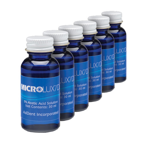 MicroLux DL - Liquido rilevatore - soluzione di acido acetico 1% - 6 flaconi