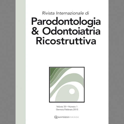 2016 PRD - Rivista Internazionale di Parodontologia & Odontoiatria Ricostruttiva - English