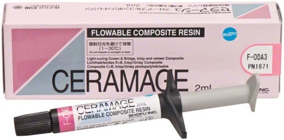 Composito CERAMAGE FLOW F-GUM-R Gengivale Rosso, 2 ml