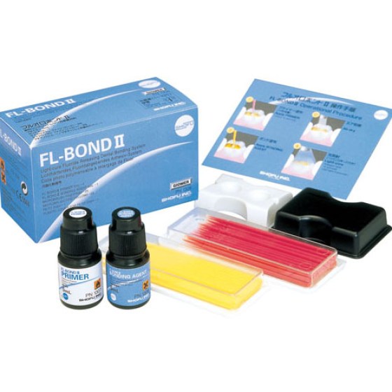 Sistema adesivo bicomponente FL BOND II Complete Set