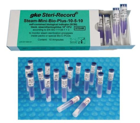 GKE - Test Biologico - controllo di sterilizzazione