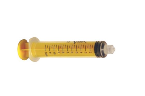 Siringhe Colorate Luer Lock 12 ml giallo