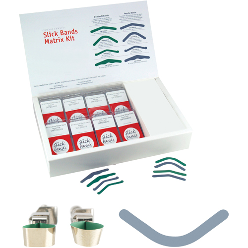 Matrici Tofflemire style Slick Bands Complete Kit - 300 matrici Assortite 