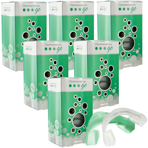Opalescence Go 6% - Patient Kit Six Pack 6 x (10 sup. + 10 inf.)